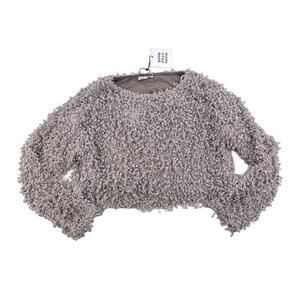 SomeDays Lovin - Glorious Cropped top Sweater in Dove Gray